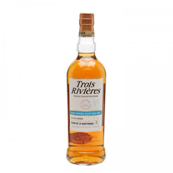 Trois Rivières rhum ambré 70 cl - rhum agricole Martinique